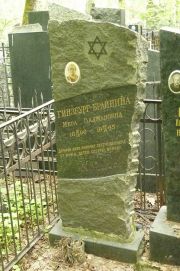 Гинзбург-Брайнина Мера Залмановна, Москва, Востряковское кладбище